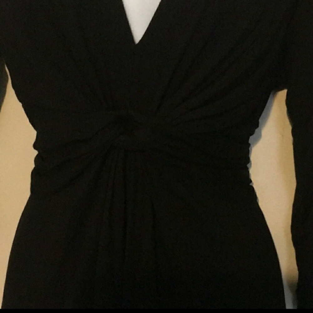 Black dress.